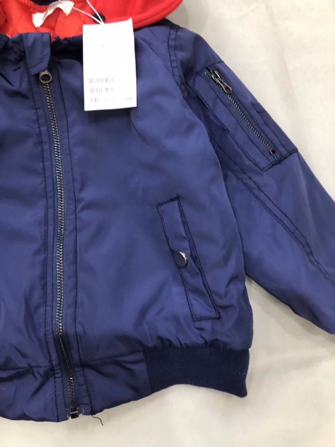 Áo bomber Spiderman bé trai siêu hot