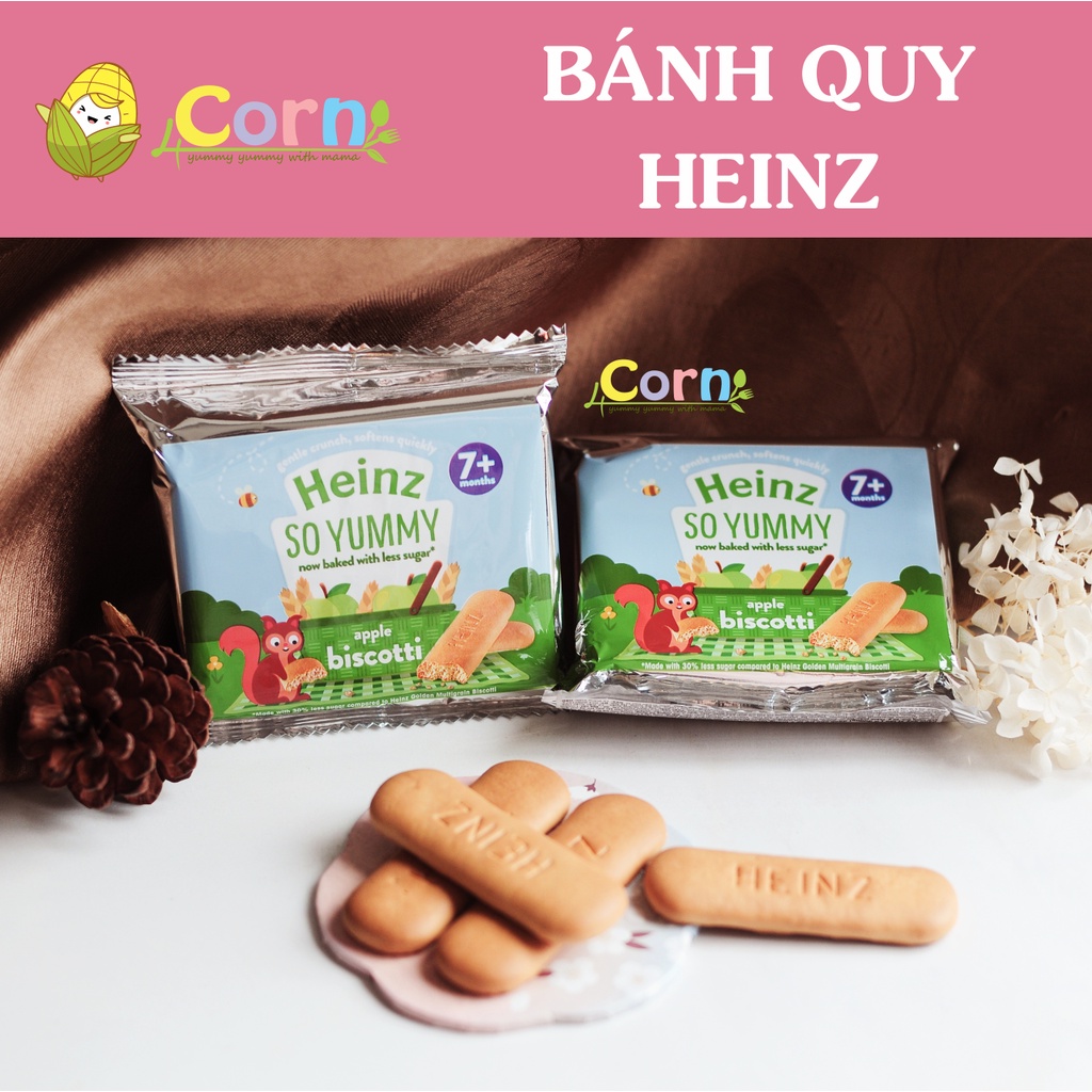 Bánh quy ăn dặm Heinz - Cho bé 7m+