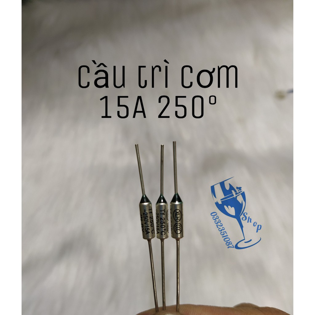 combo 10 chiếc cầu chì nồi cơm - trở nồi cơm 250v 15A 250° | WebRaoVat - webraovat.net.vn