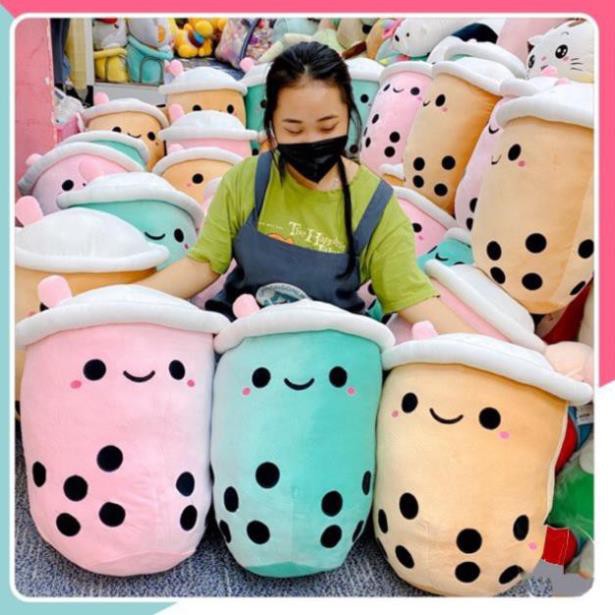 Gấu Bông Trà Sữa Vải Giãn 4 Chiều SIZE Lớn . '