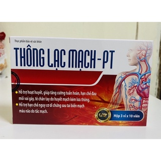 Thông lạc mạch- pt- hỗ trợ tăng tuần hoàn máu