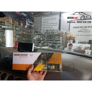Lắp camera webvision N93 Plus xe Toyota Camry