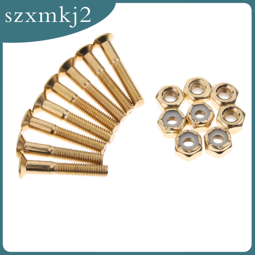 Set 8 Ốc Vít 1.1inch szxmkj2 Chuyên Dụng Cho Ván Trượt