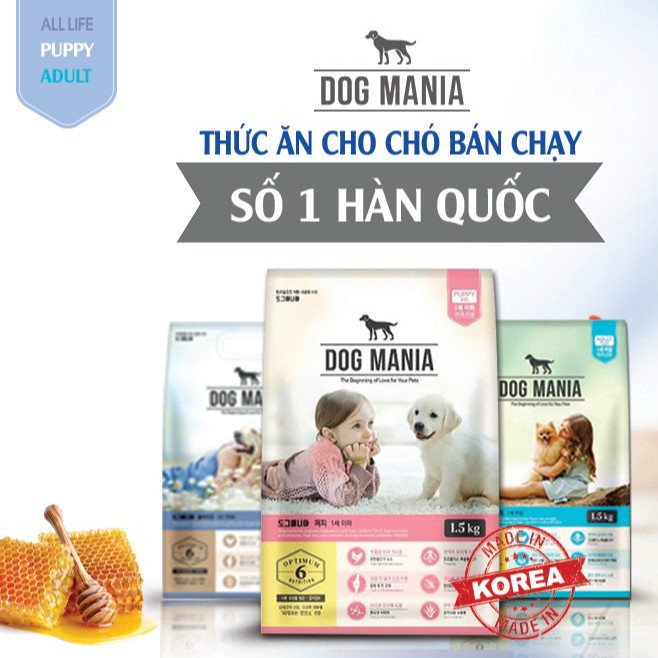 Hạt Dog Mania Puppy Cho Chó Con