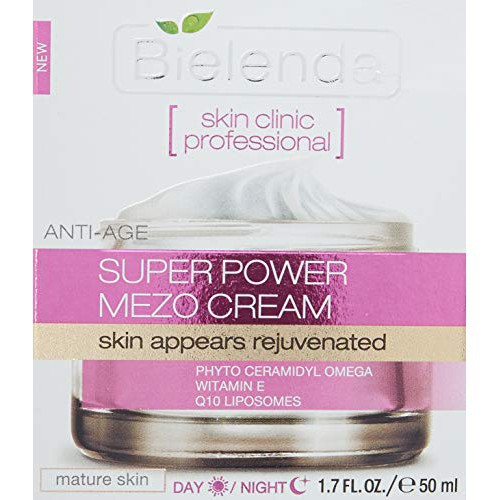 [TOP 1 SHOPEE] Kem dưỡng cấp ẩm, chống lão hóa Bielenda Super Power Mezo Cream 50ml (Bill Anh)