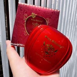 Phấn nền trang điểm 2 tầng Kiss Beauty Perfect Đỏ