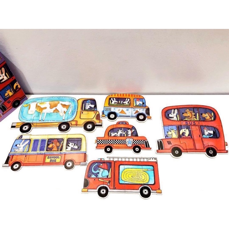 Ghép Hình-My First Puzzle 6 In A Box Car