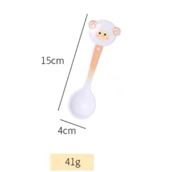 Thìa sứ, thìa ăn dặm cho bé hoạt hình dễ thương ngộ nghĩnh