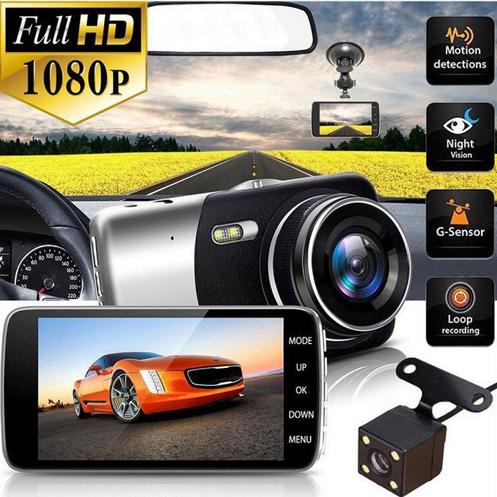 CAMERA HÀNH TRÌNH XE HƠI TRƯỚC VÀ SAU X002(Full HD 1080P)+Bảo hành 06 tháng | WebRaoVat - webraovat.net.vn