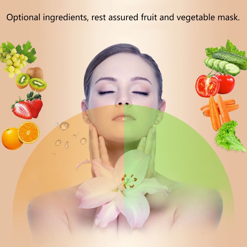 1 Set Máy Làm Kem Dưỡng Da Mặt Mini Từ Trái Cây Tự Nhiên DIY