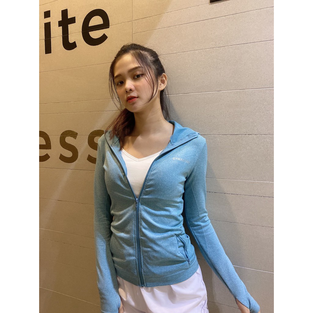 Áo Khoác Thể Thao GYM YOGA Dệt Kim Có Tuí Gymactive Bin Sports A092 | BigBuy360 - bigbuy360.vn