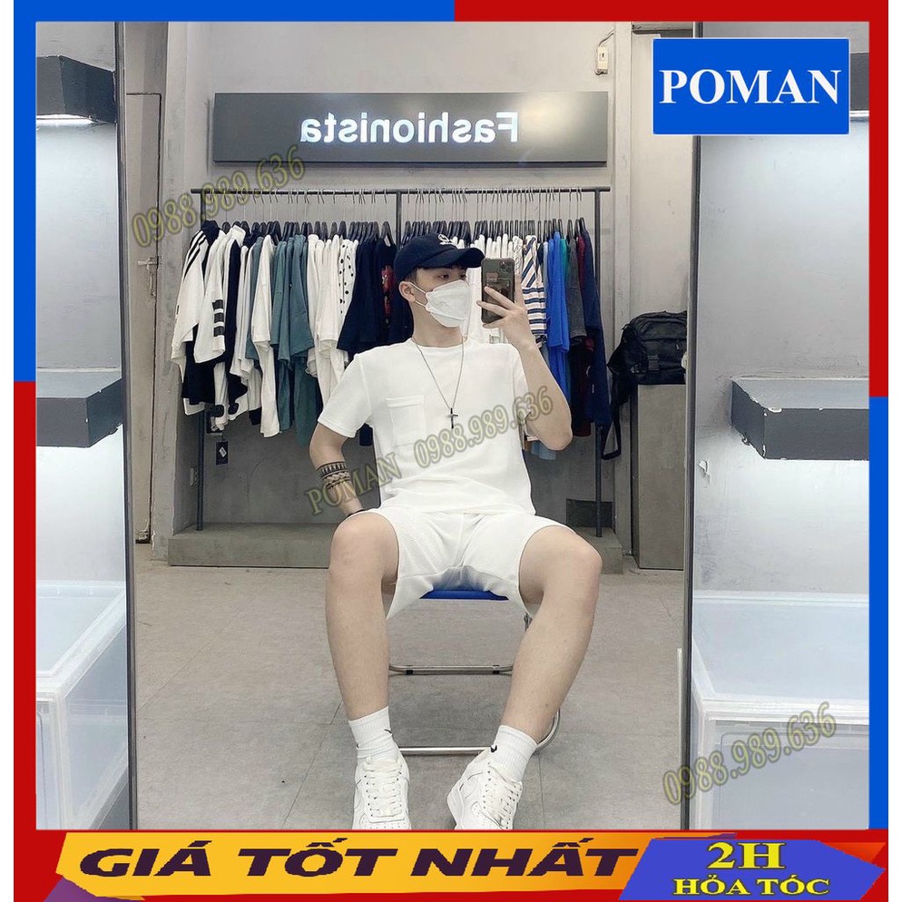 Bộ Thể Thao Nam Đồ Bộ Quần Áo bốn mùa cộc tay vải Linen hot trend bền đẹp cao cấp BX01 - POMAN