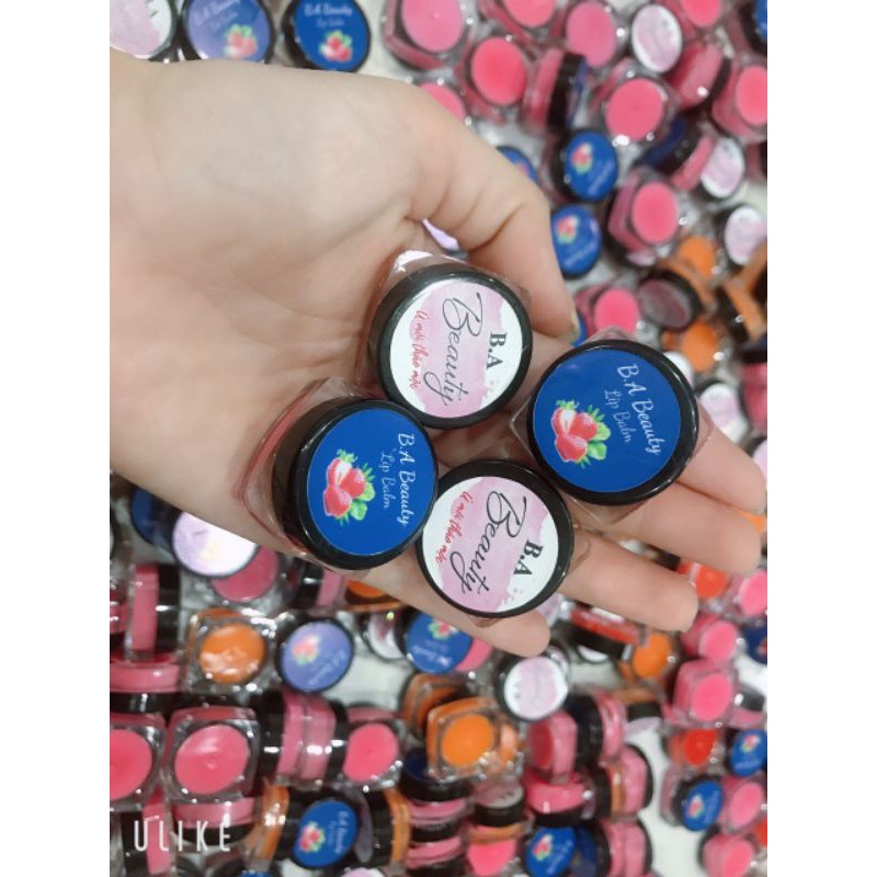 Son B.A Beauty Chính Hãng màu đỏ hồng( tặng hủ dưỡng môi thảo mộc Colagen) | BigBuy360 - bigbuy360.vn