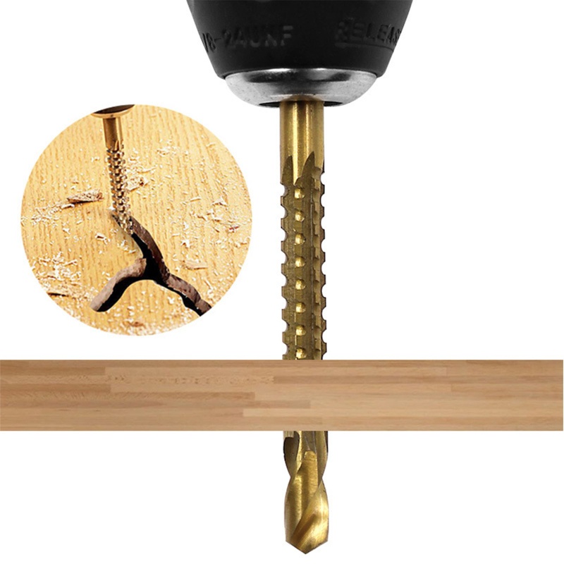 Bộ Mũi Khoan HSS Tốc Độ Cao Bằng Thép Phủ Titan