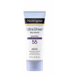 Kem Chống Nắng Neutrogena Ultra Sheer Dry Touch 88ml và 147ml SunScreen Broad Spectrum SPF 55 của Mỹ