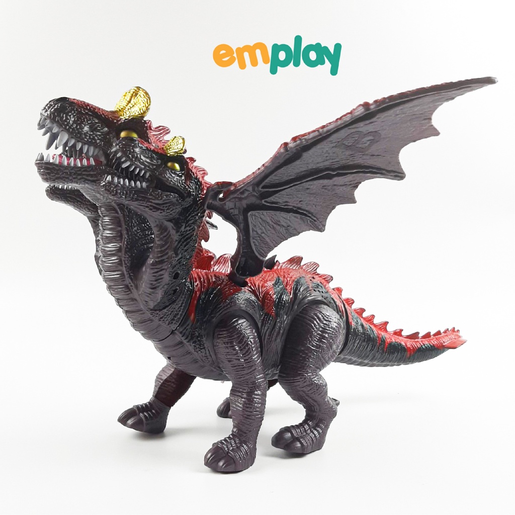 (Summer Sale 50%) Đồ chơi khủng long bay cao cấp Emplay chạy bằng pin AA, chất liệu nhựa ABS đã được kiểm định an toàn