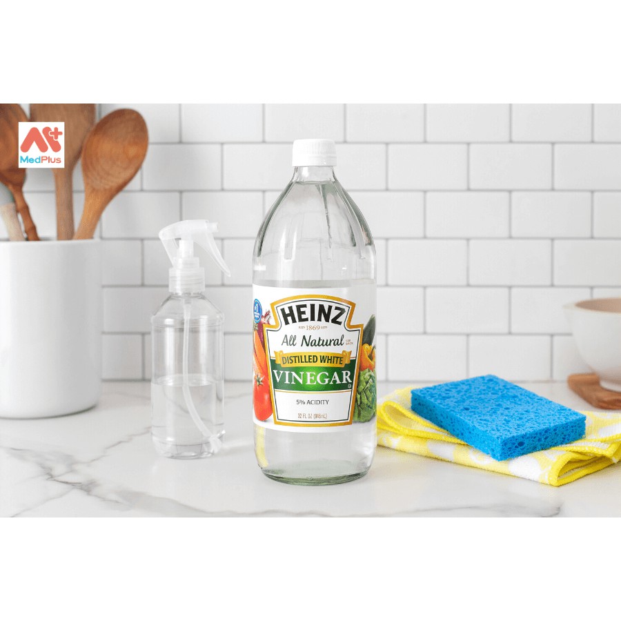 [Chai Thủy Tinh 473ml] GIẤM TRẮNG [USA] HEINZ Distilled White Vinegar (dmi-hk)