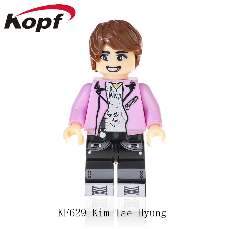 Bộ Lego Xếp Hình Mini Bts Jungkook Yunki Jin