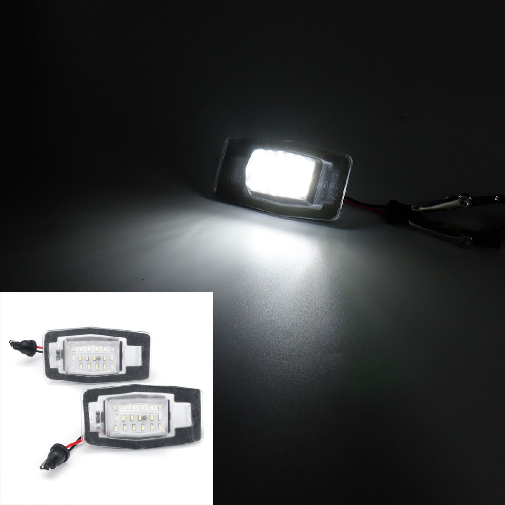 Set 2 Đèn Led Chiếu Sáng Biển Số Xe Ô Tô Mx-5 Mpv Nb Ford Escape