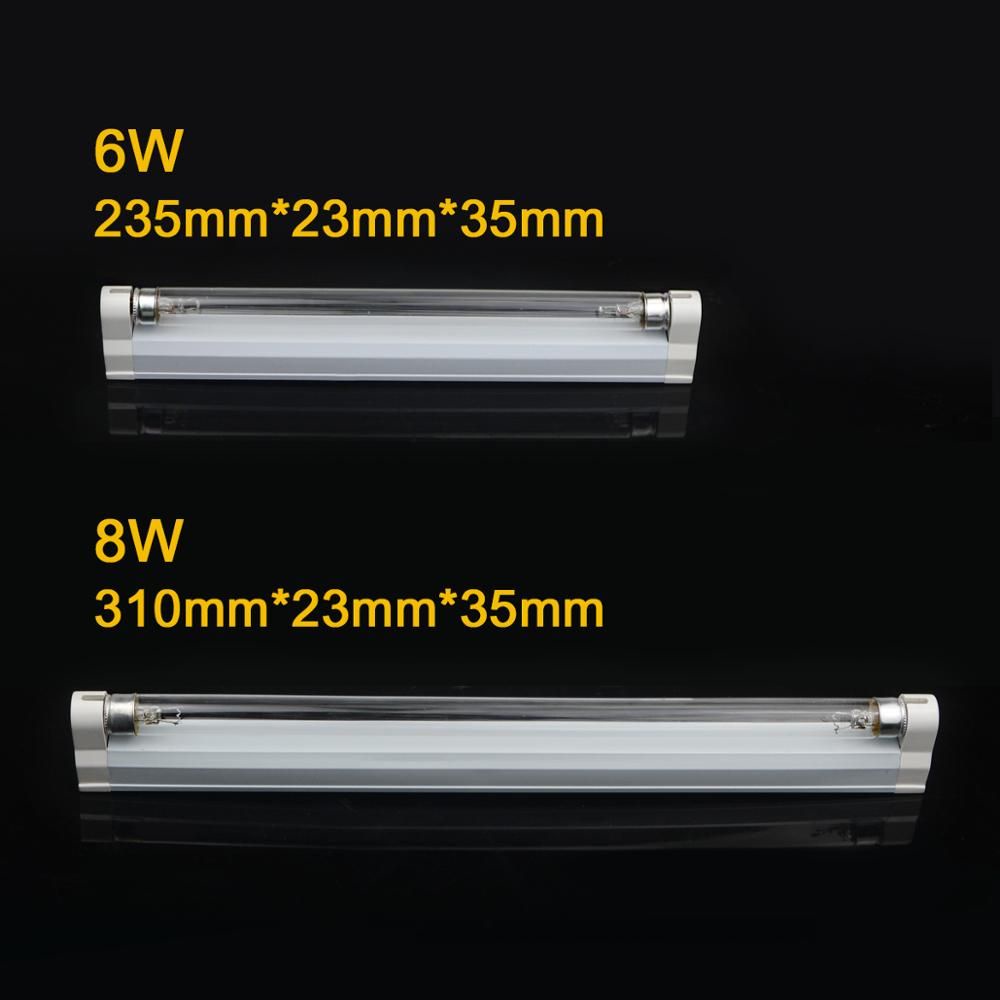 Bóng Đèn Tia Cực Tím Khử Trùng T5 6w 8w Tiện Dụng Cho Nhà Bếp