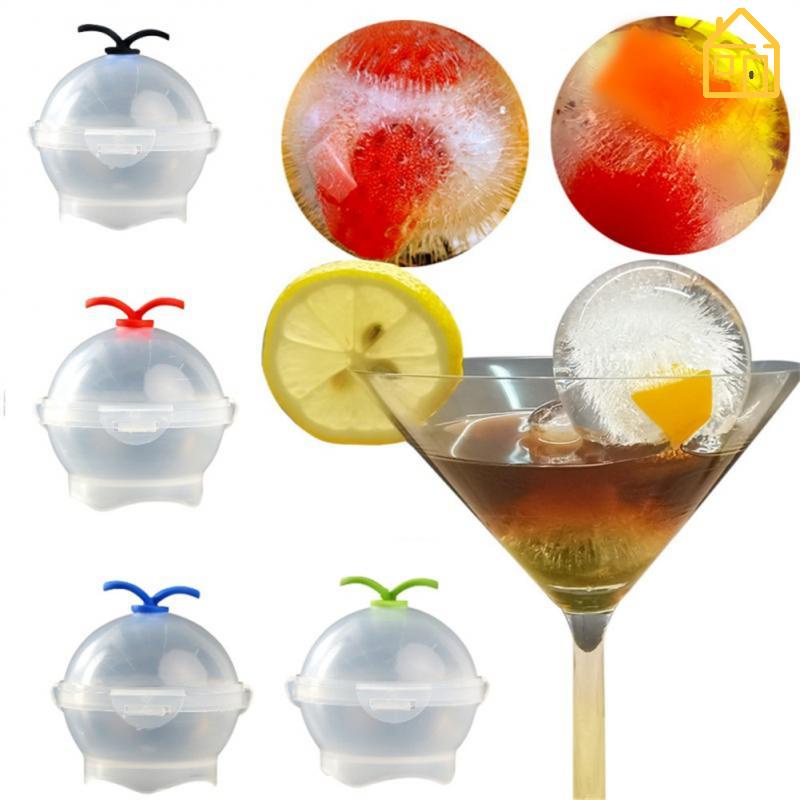 Khuôn Làm Đá Hình Cầu Bằng Nhựa Cỡ Lớn Tiện Dụng Cho Quán Bar/ Bar/ Nhà Bếp