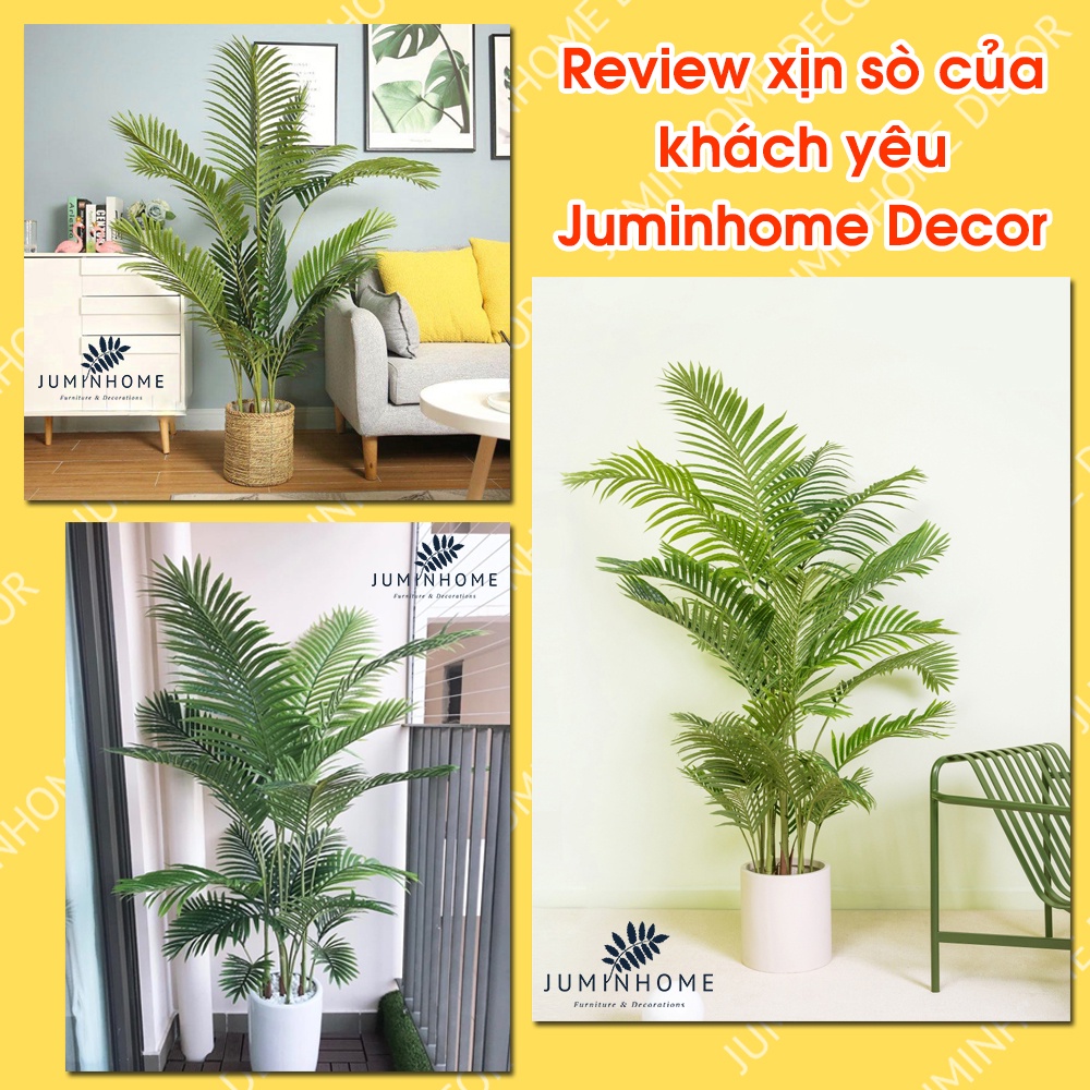 Cây giả, Cây dừa giả - Cây giả decor trang trí nhà cửa nội thất phòng khách phòng ngủ