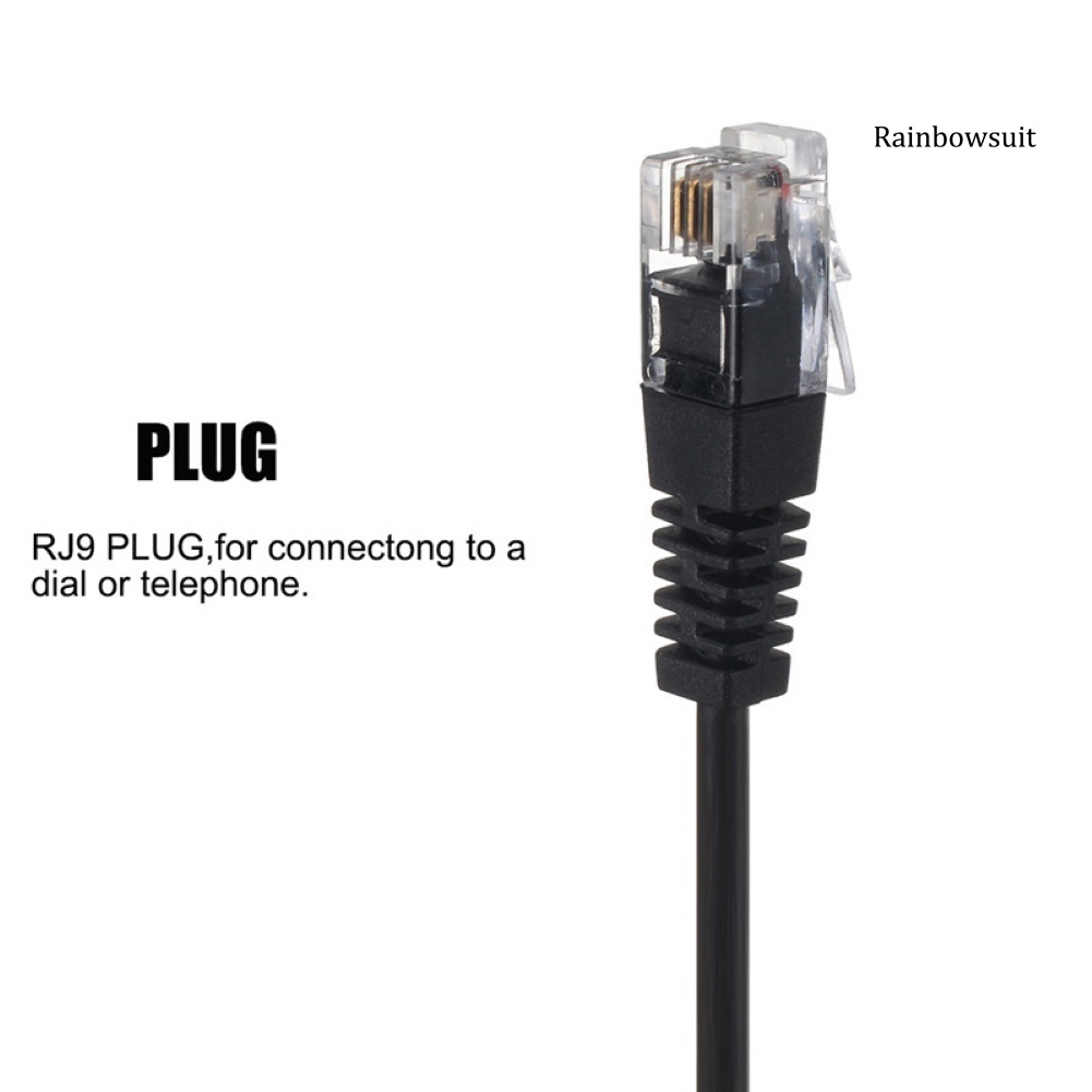 Tai Nghe Chụp Tai RB H500D 2.5mm/Dual 3.5mm/RJ9/USB Giúp Loại Bỏ Tiếng Ồn