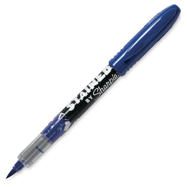 Bút vẽ lên vải không phai màu Sharpie Stained BLUE (Màu xanh dương)