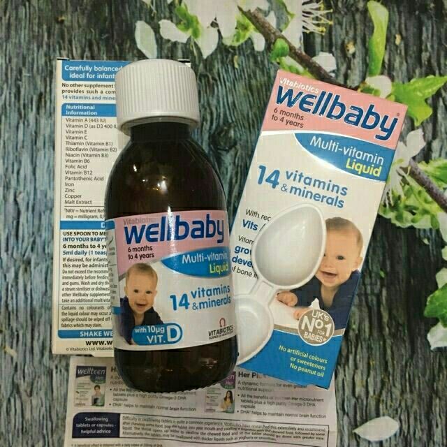 VITAMIN TỔNG HỢP WELL BABY DROPS CHO BÉ TỪ 6 THÁNG