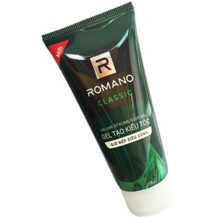 Gel vuốt tóc Romano Classic  /19g ( Siêu cứng vs mềm mượt )