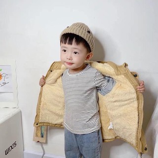 ÁO KHOÁC PARKA LÓT LÔNG CHO BÉ