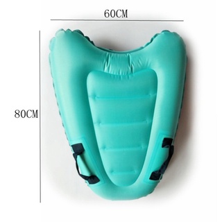 Portable Body Board Inflatable Pool Float Surfboard with Handles