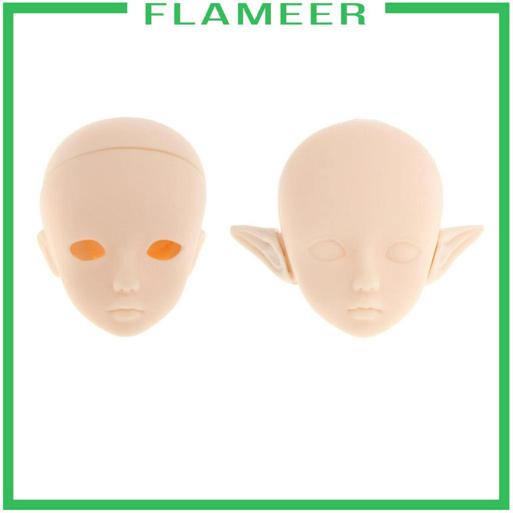 Đầu Búp Bê Bằng Nhựa Tỉ Lệ 1: 6 Chất Lượng Cao