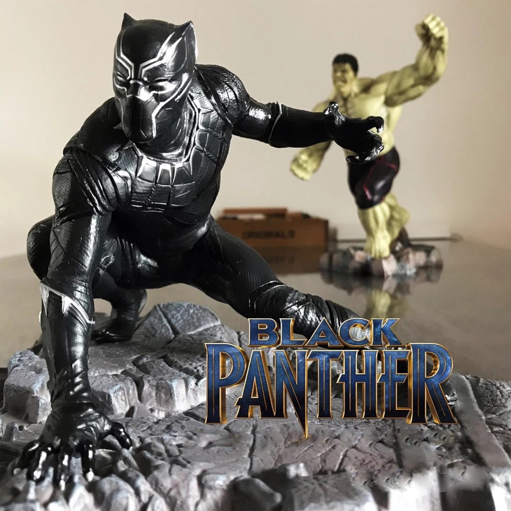 (Hàng có sẵn) Mô hình chiến Binh báo Đen Black Panther tỷ lệ 1/10