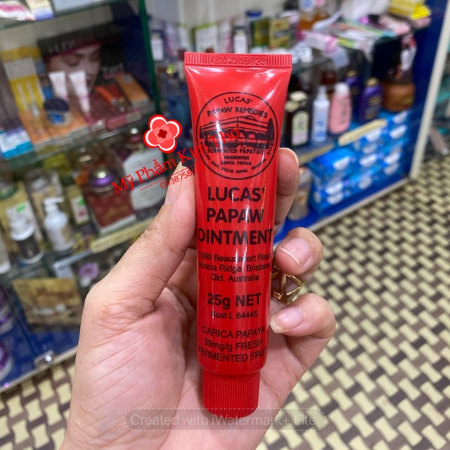 {Hàng Auth} Kem đa năng lucas papaw Ointment 25gr Úc