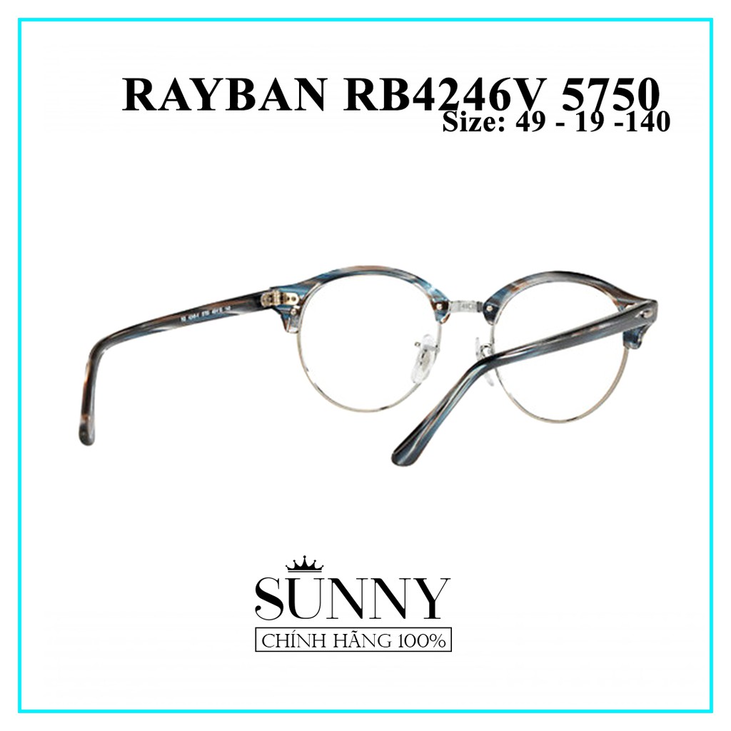RB4246V 5750 - Gọng kính thời trang Rayban chính hãng , bảo hành toàn quốc, thiết kế dễ đeo bảo vệ mắt