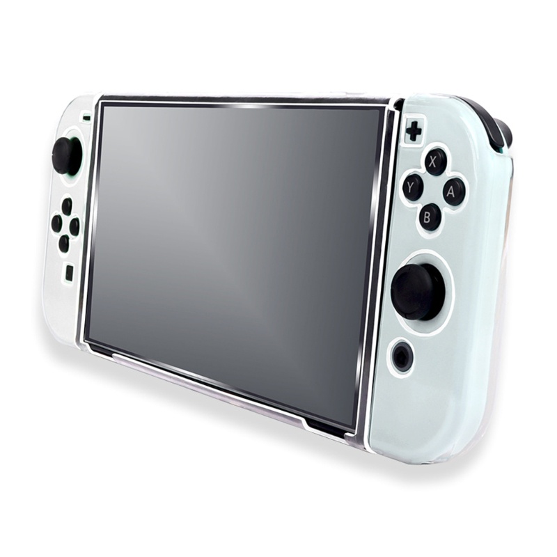 Ốp TPU Trong Suốt Chống Bụi Cho Switch OLED L R Console