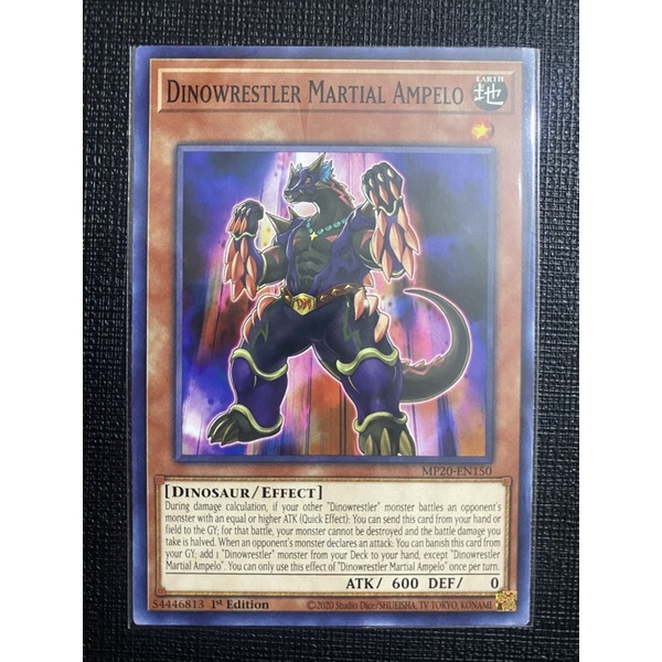 Thẻ bài Dinowrestler Martial Ampelo