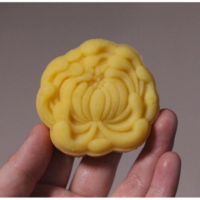 Khuôn bánh trung thu lò xo 2020 Hoa Cúc size 50g, 75g và 150g