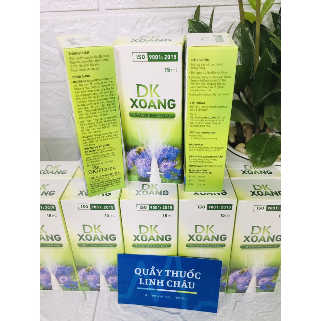 Hỗ trợ viêm mũi xoang của ĐH Dược Hà Nội