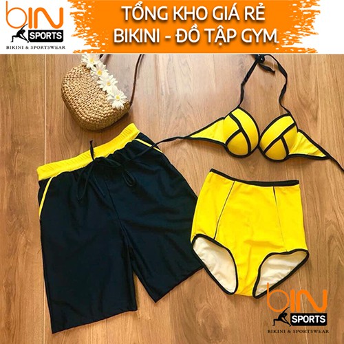 Couple Bikini Mặc Đi Biển , Ảnh thật 100% | BigBuy360 - bigbuy360.vn