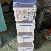 Tủ nhựa 4 ngăn  Duy tân