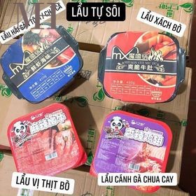 [Cực ngon - sale] Lẩu tự sôi trùng khánh vị LẨU HẢI SẢN TÔM /CHẢ CÁ, LẨU LÒNG BÒ, LẨU THỊT BÒ, LẨU CÁNH GÀ CHUA CAY