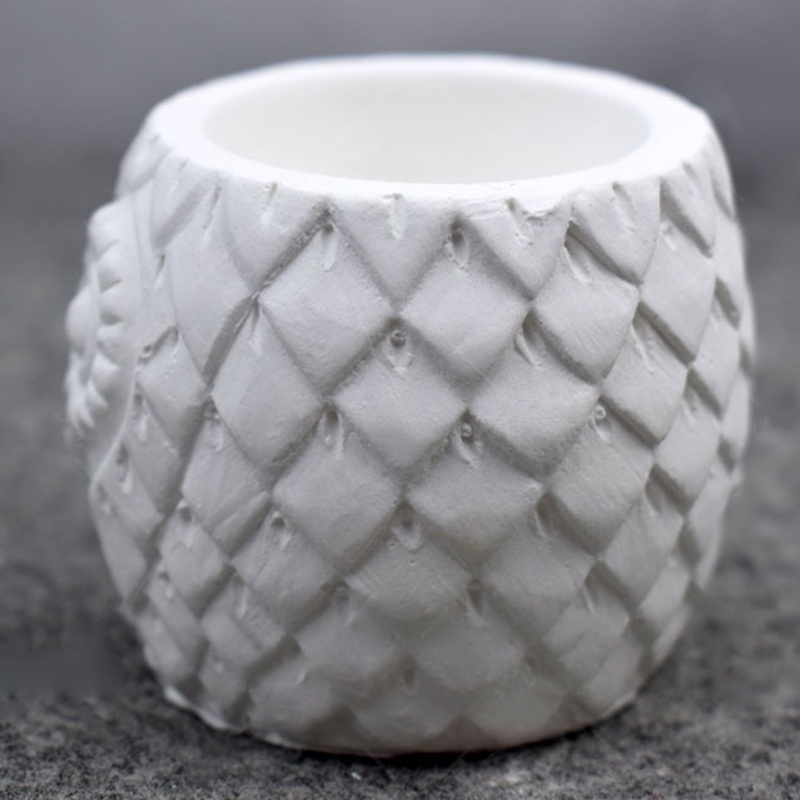 Khuôn silicon làm chậu hoa/ cây cảnh hình chim cú độc đáo siêu bền tiện dụng DIY