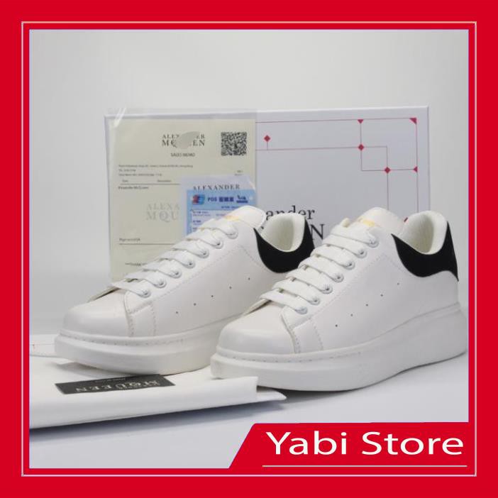🔥FREE SHIP-HÀNG QUẢNG CHÂU  🔥Giày thể thao sneaker🔥 MCQ gót nhung đen full box - Yabi Store | BigBuy360 - bigbuy360.vn