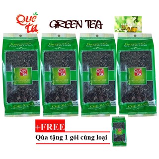 Trà xanh thái nguyên combo 4 gói x 100g + tặng 1 gói