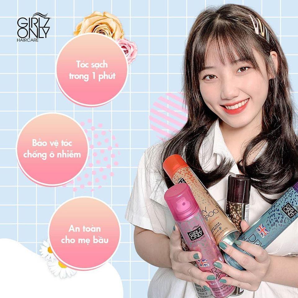 Dầu Gội Khô Girlz Only Dry Shampoo 200ml