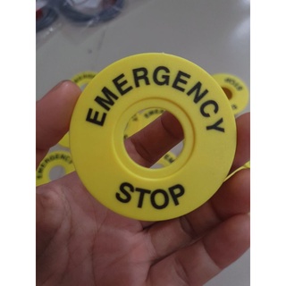 Tem mác dừng khẩn cấp phi 22 / EMERGENCY STOP phi 22