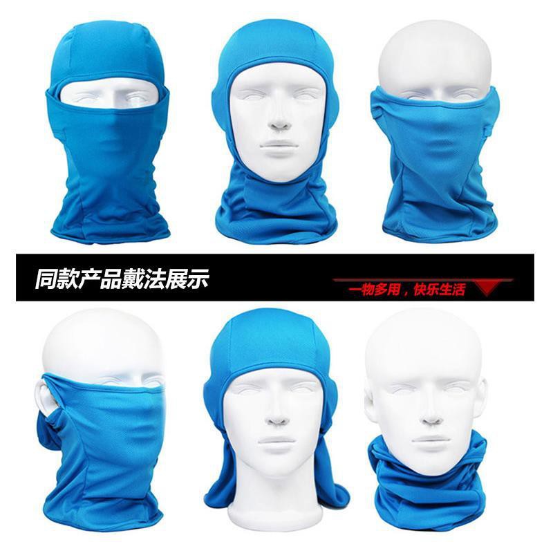 Khăn Trùm Đầu Ninja Quân Đội Băng Lụa Mát Lạnh - Bịt Mặt loại đẹp, thấm hút mồ hôi, co dãn đàn hồi tốt.-CDIU