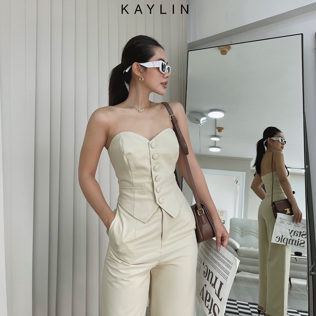 Set áo nữ ống croptop ôm body sexy cá tính KAYLIN - N1780